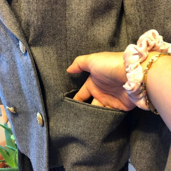 Vintage 100% Pure Wool Talbots Women Blazer Size 8P - Picture 7 of 11